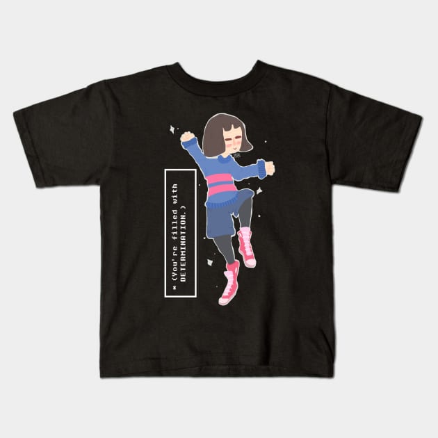 Frisk Kids T-Shirt by paigedefeliceart@yahoo.com